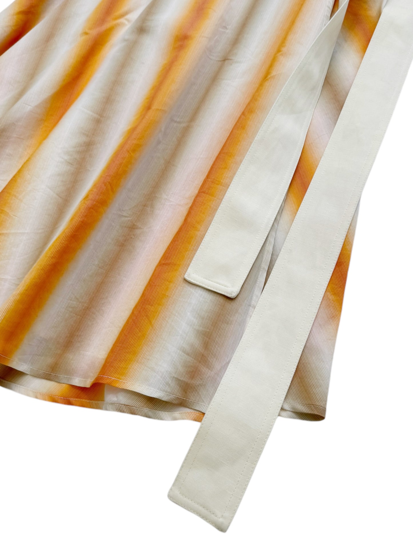 Gradient Sunrise Wrap Skirt