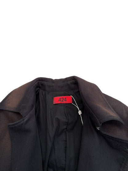 Reconstructed Sun Faded Jerseys Heavy Overcoat