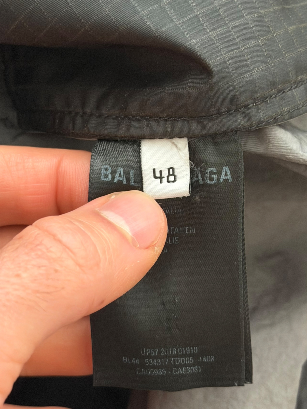 Logo Light Oversized Windbreaker Zip Jacket