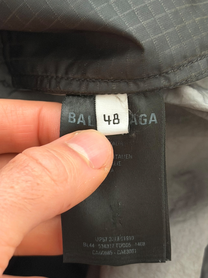Logo Light Oversized Windbreaker Zip Jacket