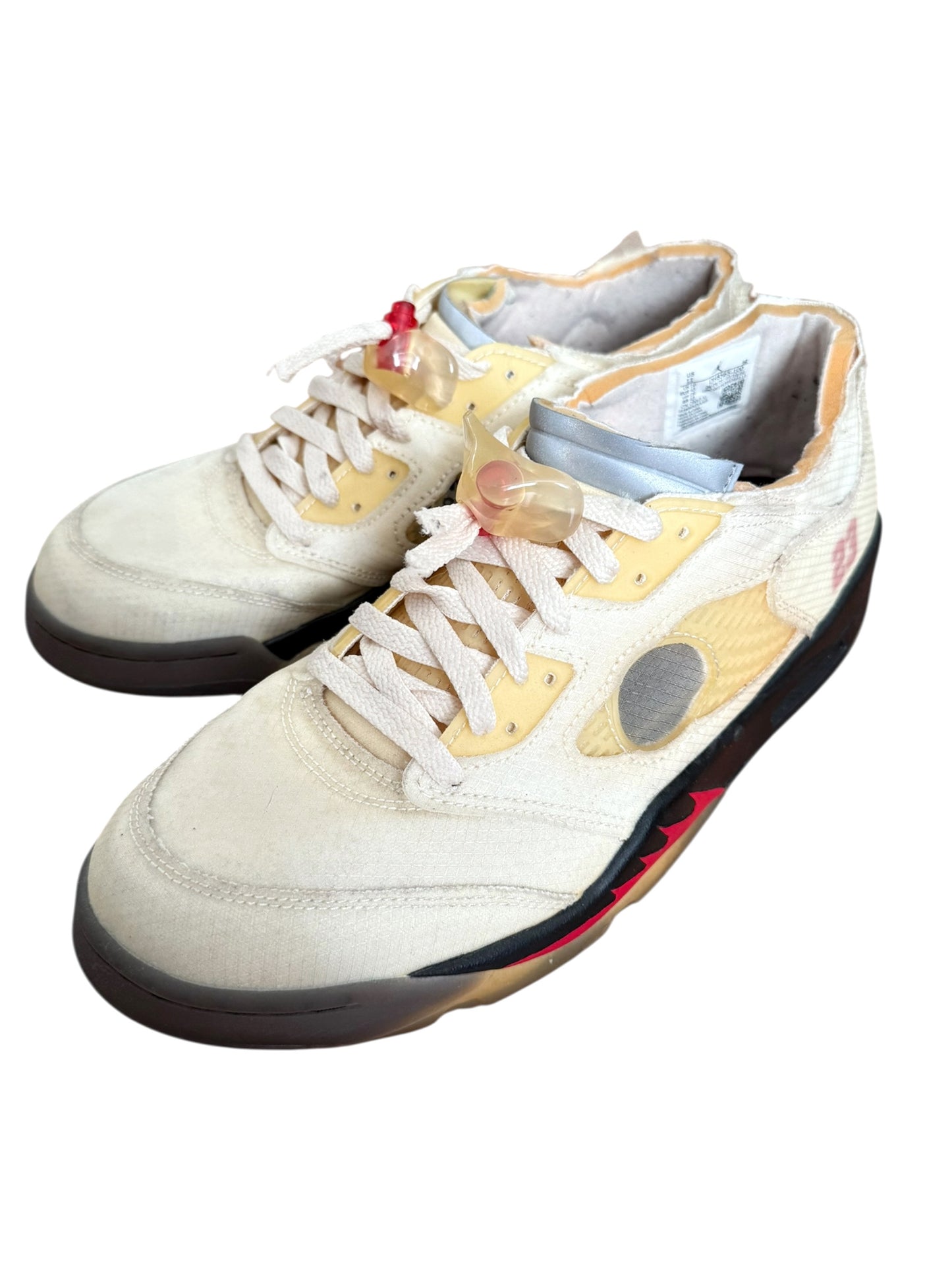 Jordan 5 Off White (Cut Off)