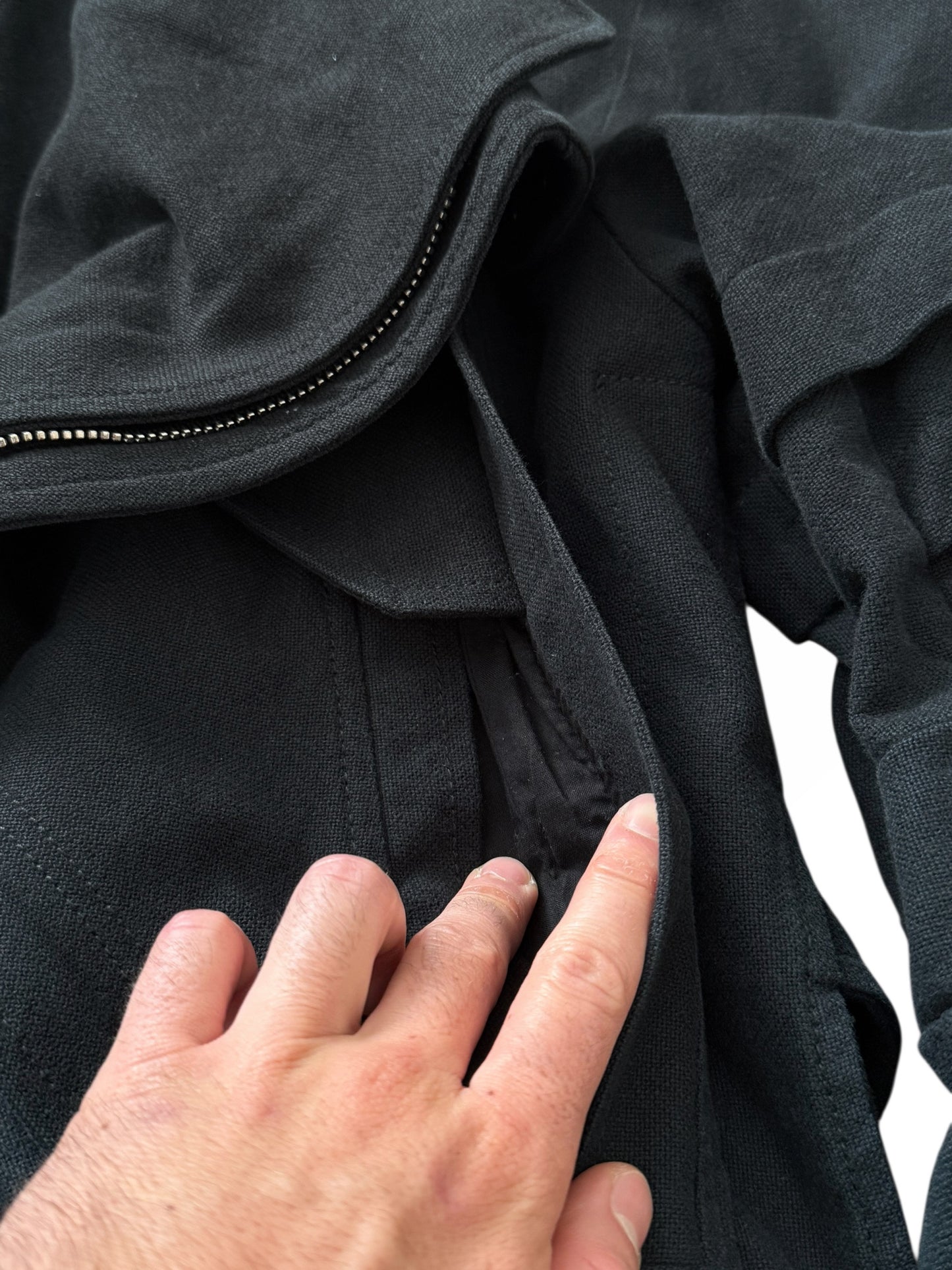 FW04 Nicholas Ghesquiere Armor Aviator Jacket