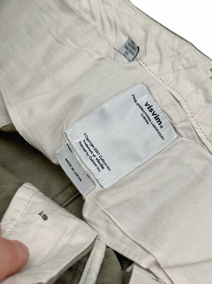 Olive Slim Chino Pants