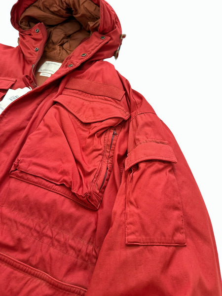F.I.L. Exclusive Red Krupa Field Goose Down Parka
