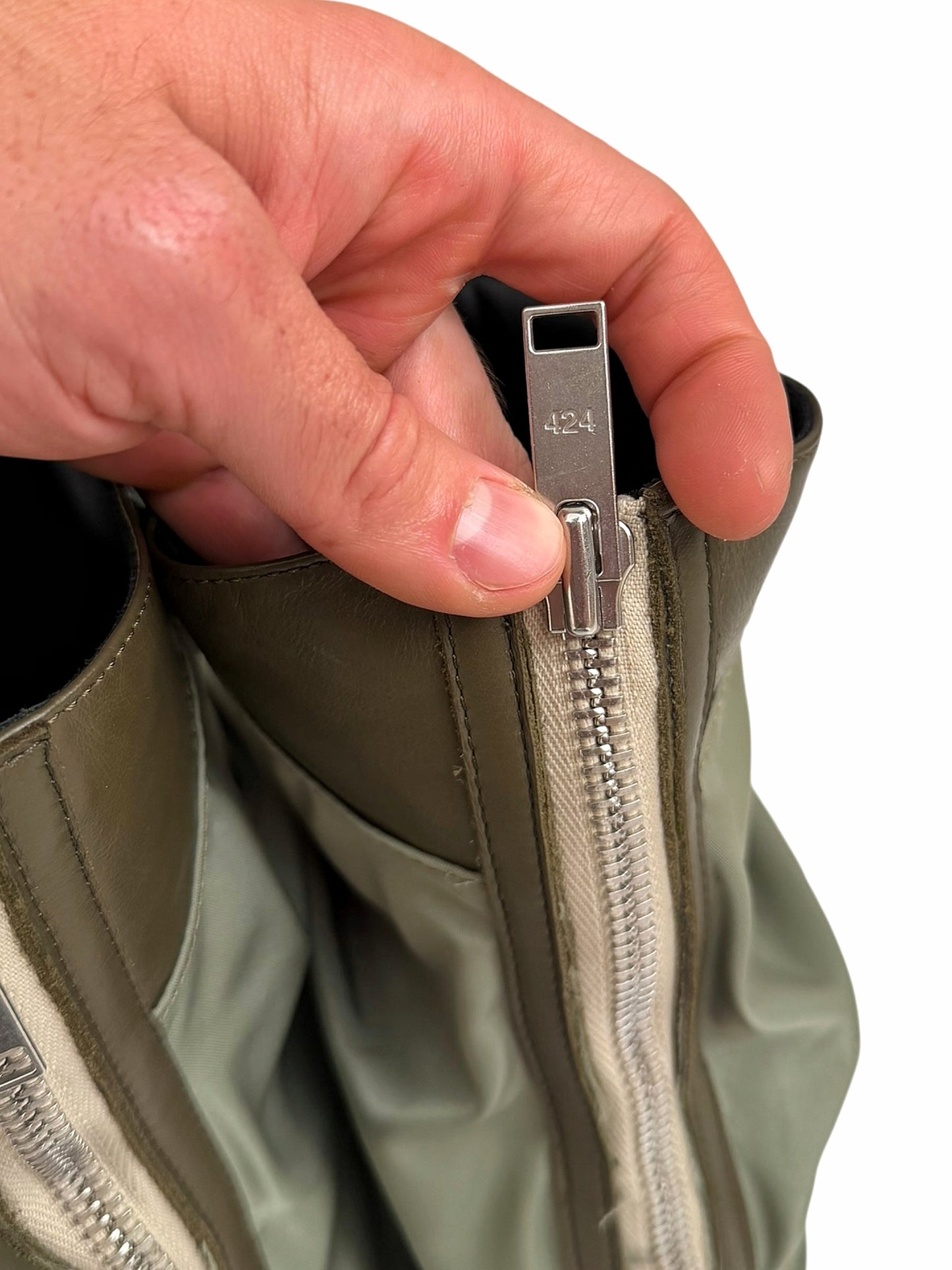 Military Nylon Green Marathon Boots