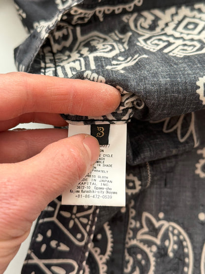 Black Bandana Kerchief Jacket