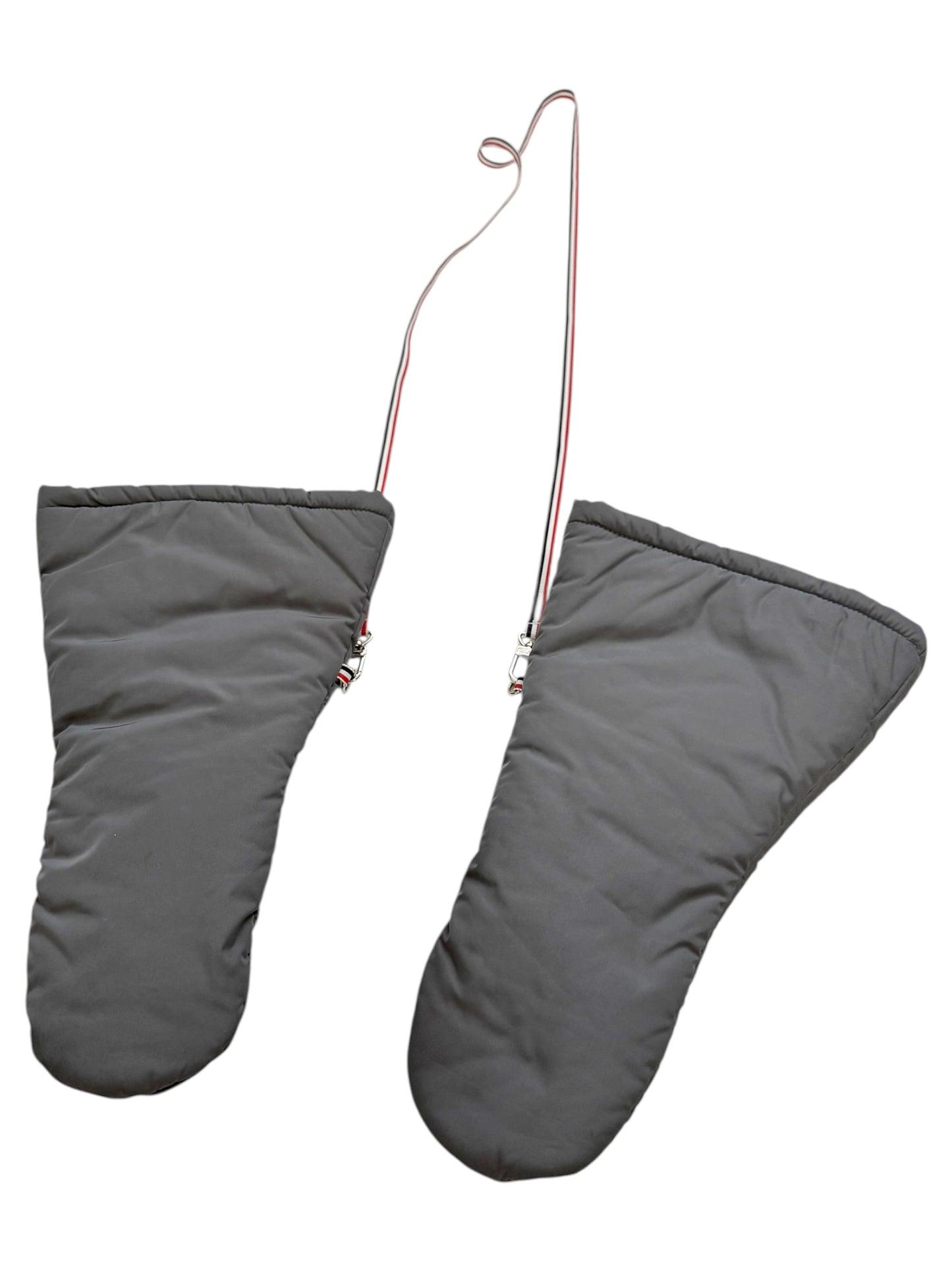 Puffy Mittens with Strap