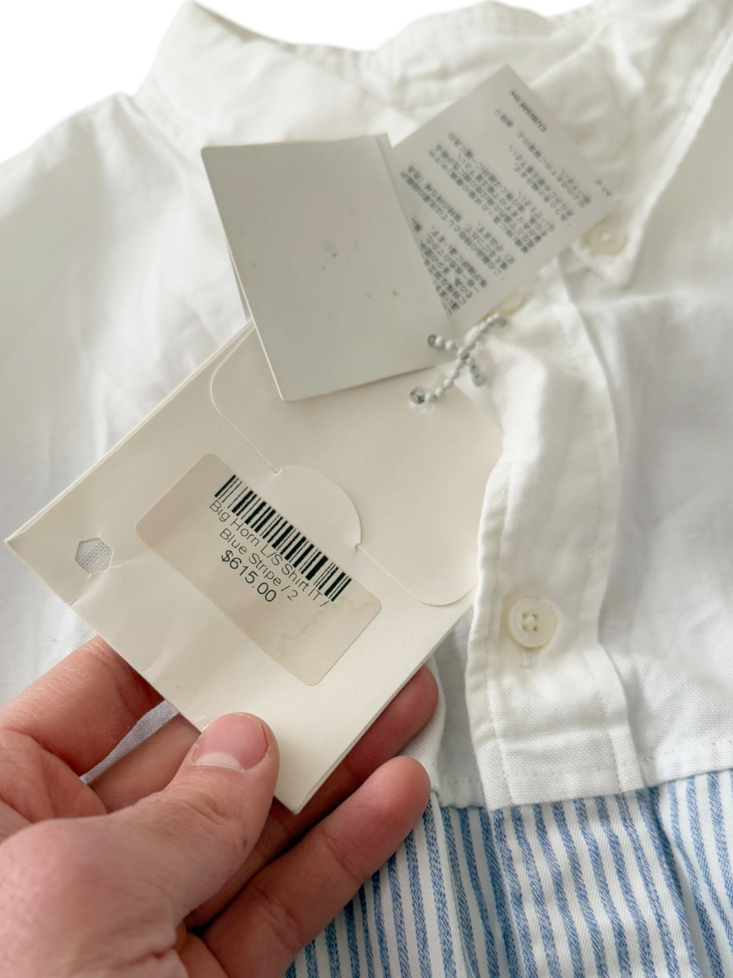 Stripe Panel Big Horn Shirt