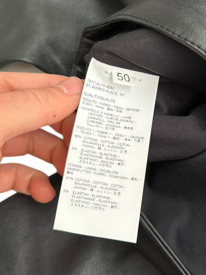 Lambskin Belt Loop Pants