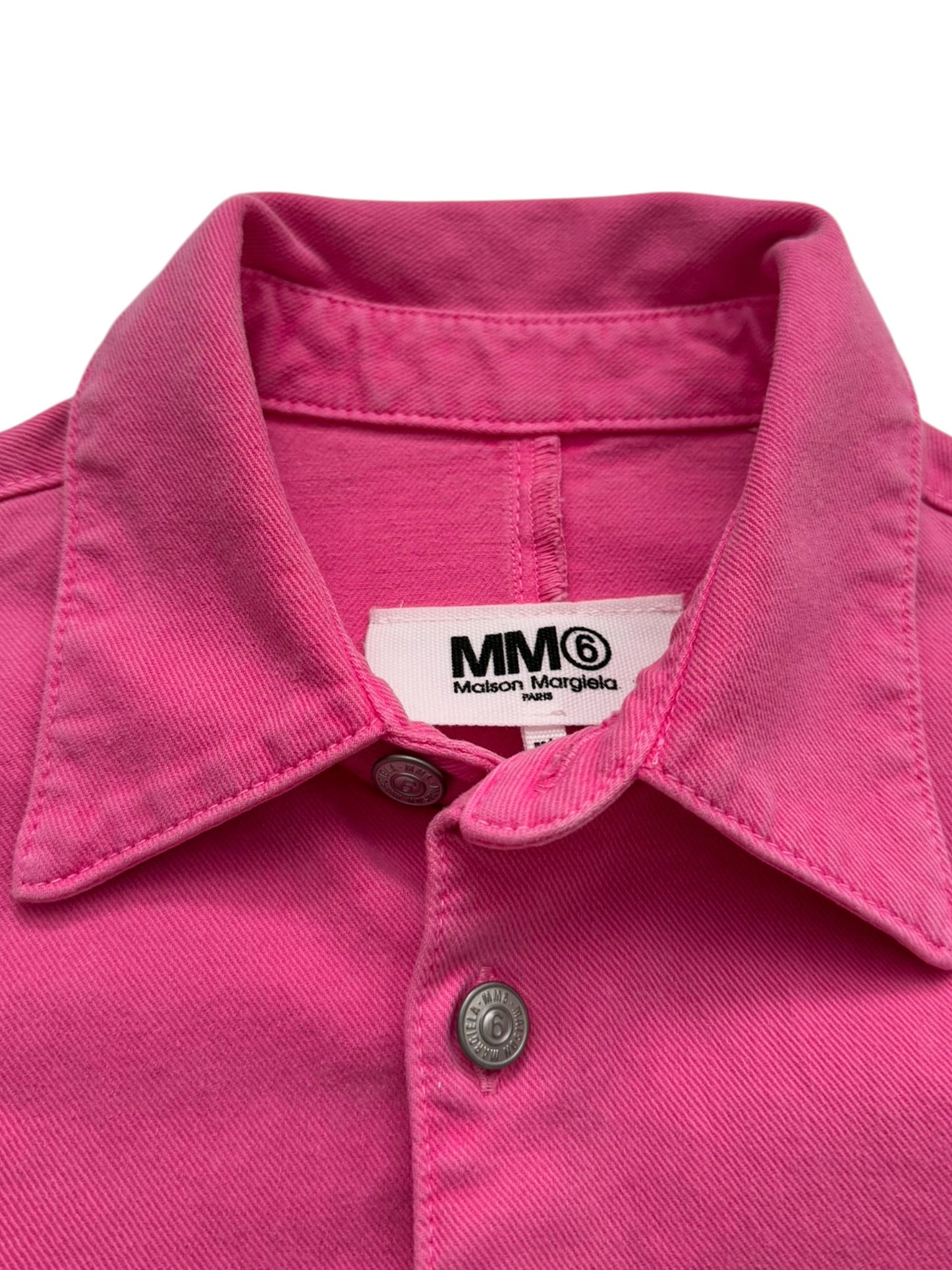 Denim Button Up Shirt Jacket