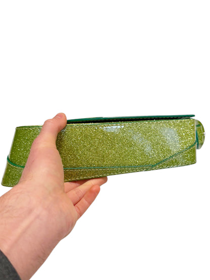 DSM Exclusive Green Glitter Trivia Bag