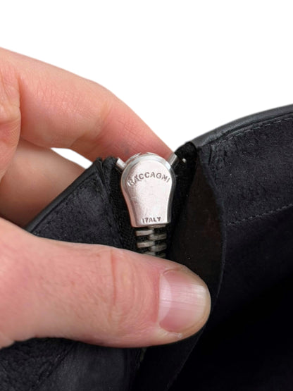 Limo Reverse Leather Knee High Tornado Creeper Boot