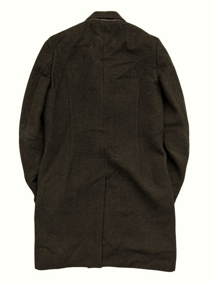 2018 Sisyphus Brown/Black Weave Double Breasted Coat