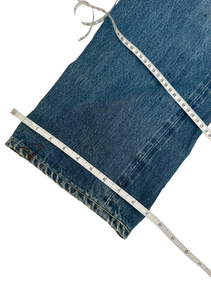 OG 1960’s Big E Selvedge Hidden Rivet 501 Denim