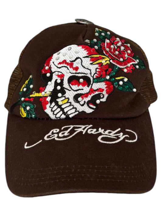 Bedazzled Skull Hat