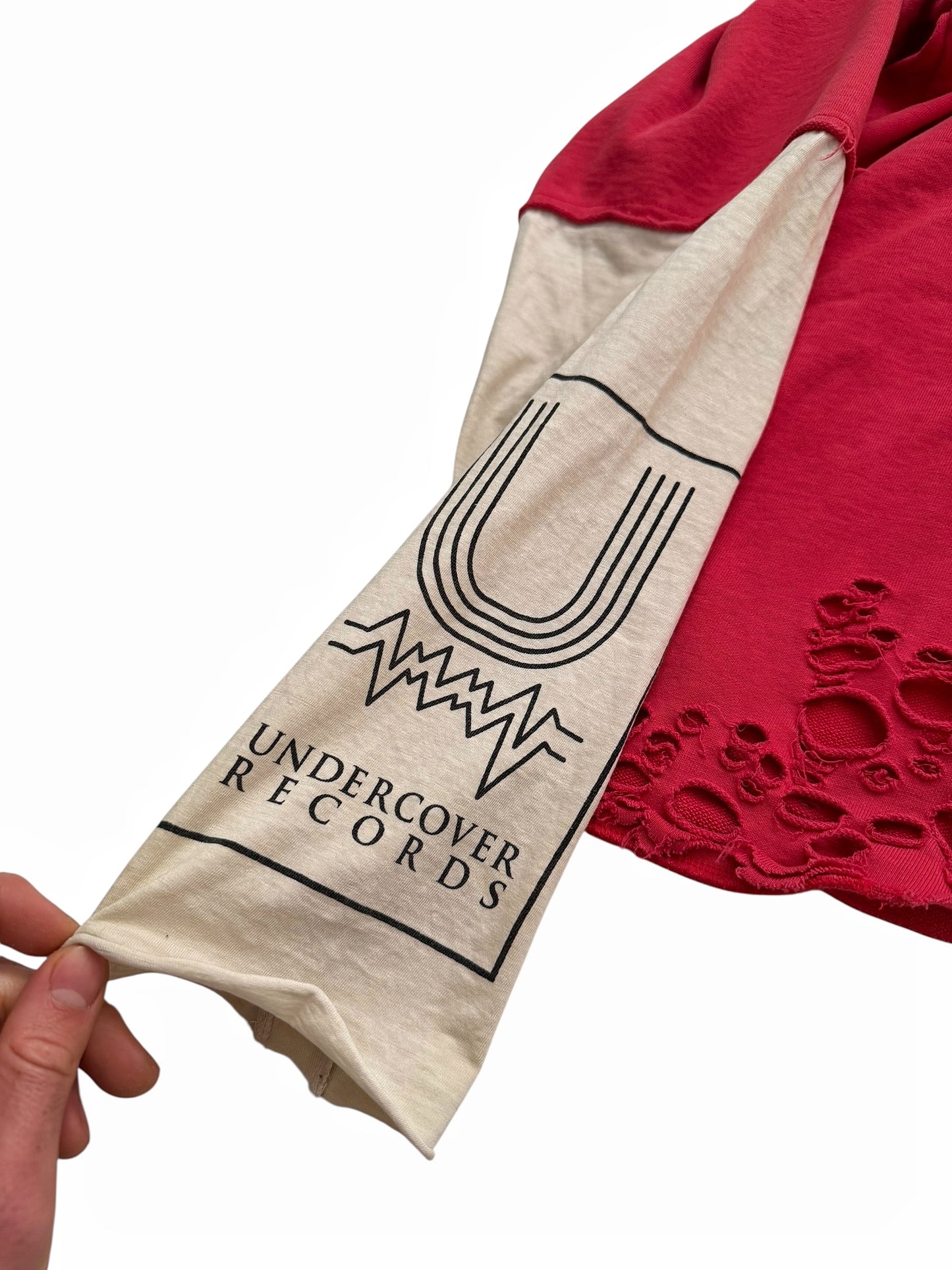 2006 “T” Wahnfrieden Klaus Distressed Patchwork Hoodie