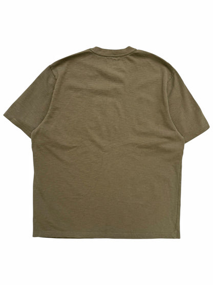 Olive Old English Cut Sew Shirt