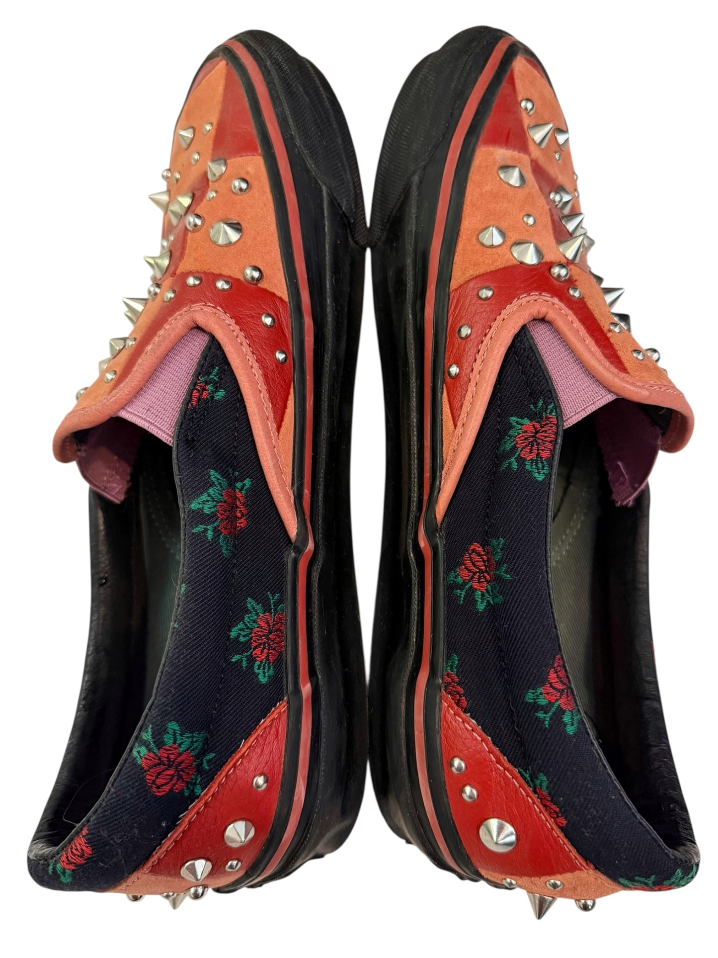 x Vans Vault Studded Patchwork Leather Slip On