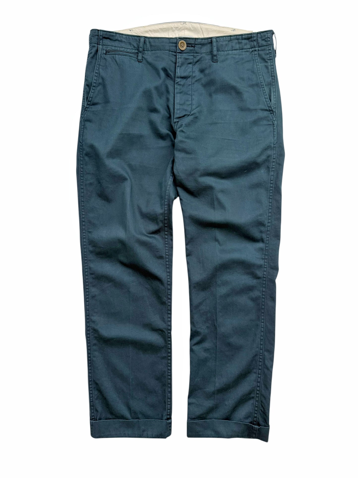 Blue Slim Chino