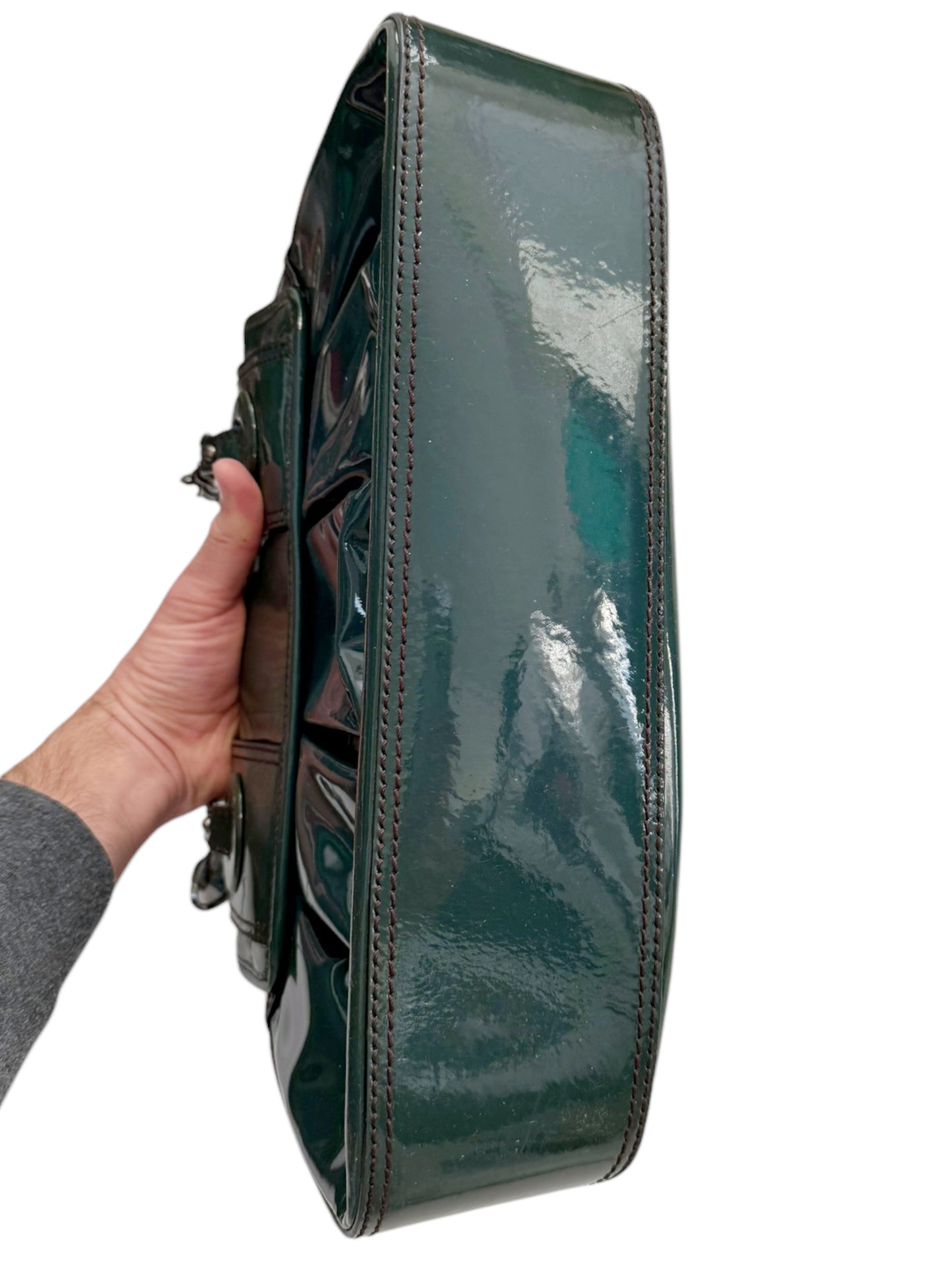 Metallic Irredescent Glossy Bag