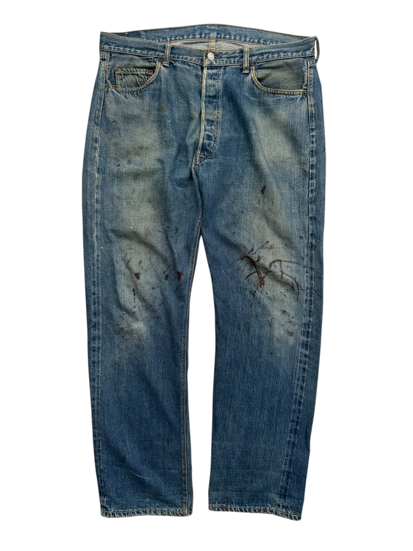 OG 1960’s Big E Selvedge Hidden Rivet 501 Denim