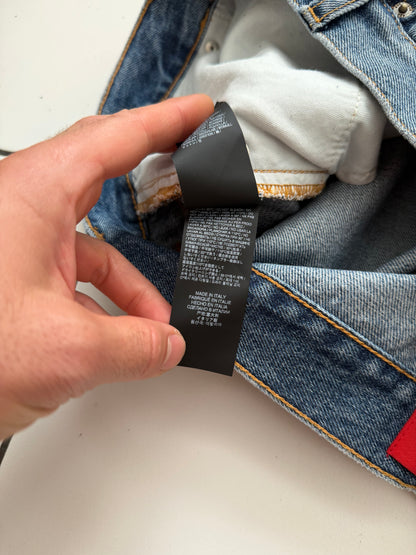 Blue 5 Pocket Denim Jeans Pants