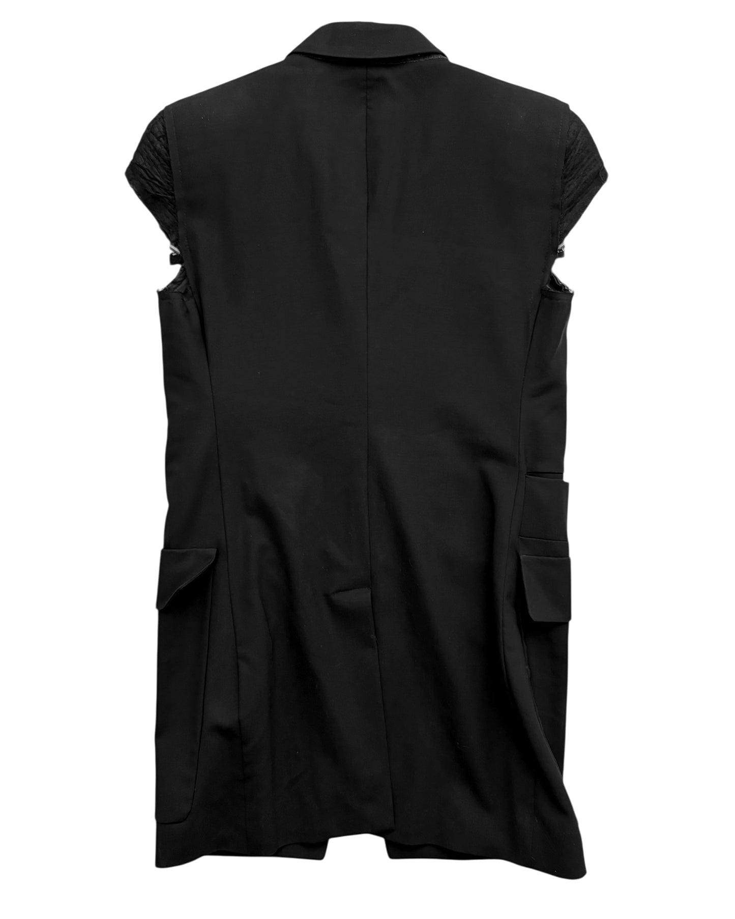 2018 DIRT Sleeveless Cut Runway Blazer