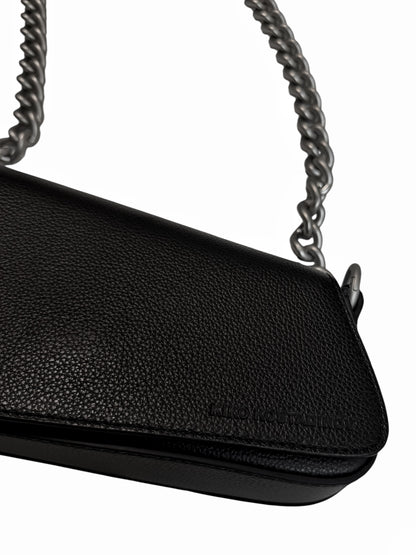 Large Chain Leather Trivia Bag (DSM)