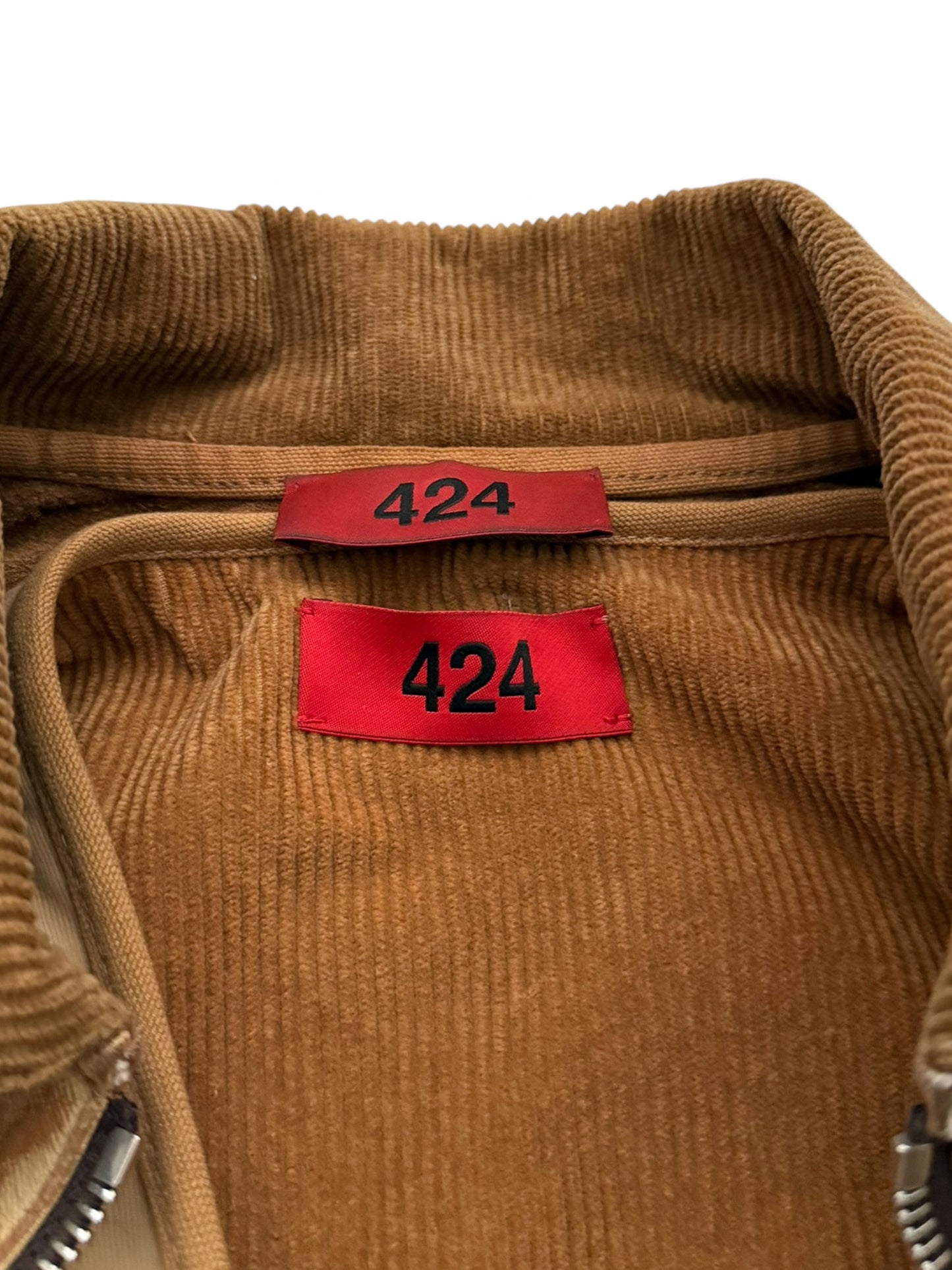 Distressed Leather “Carhartt” Work Jacket W Vest