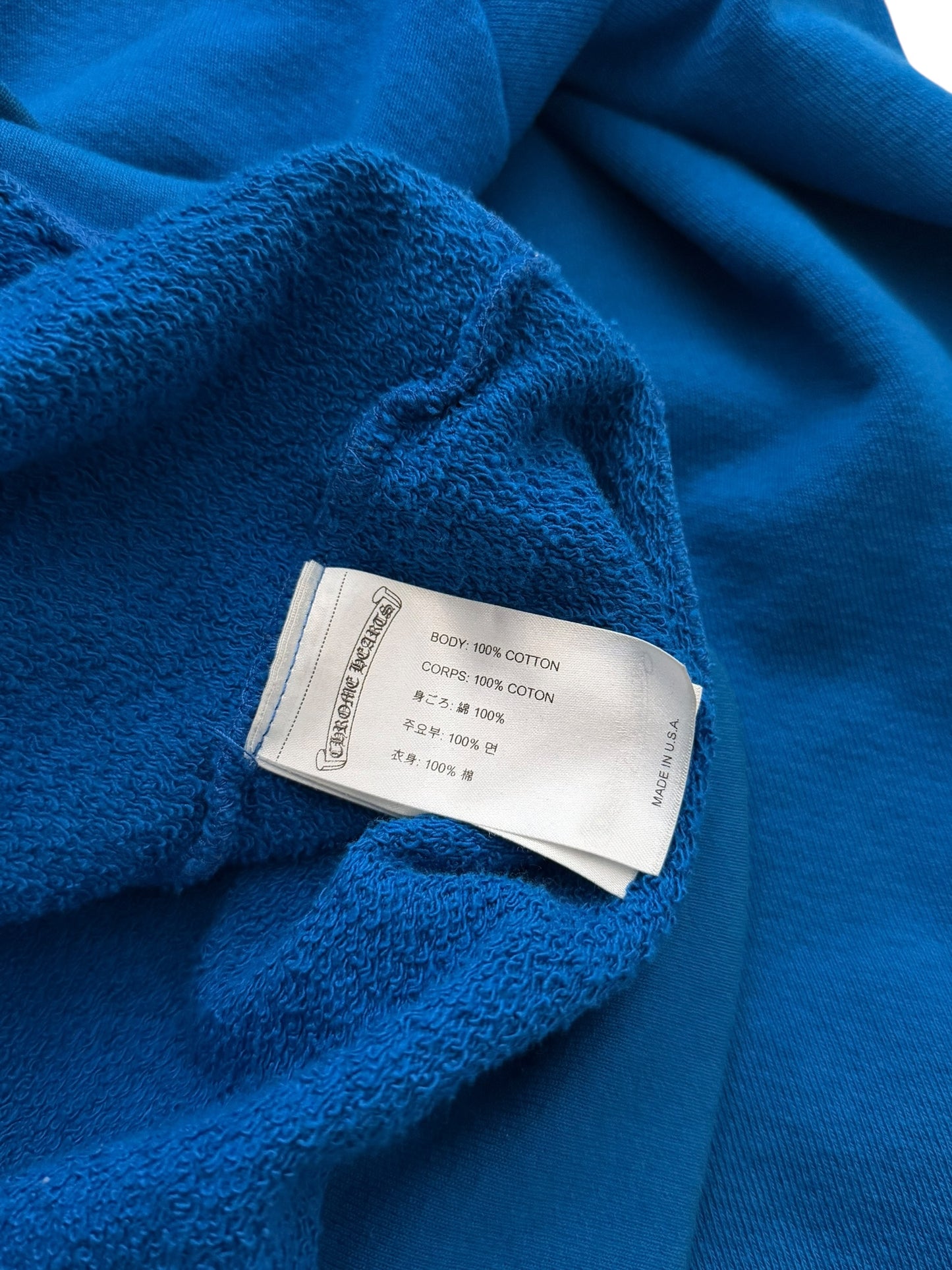 Matty Boy Space Flame Blue Hoodie