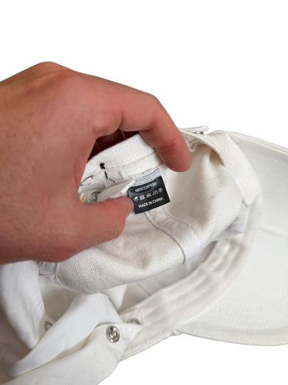 New Order Mask White Cap