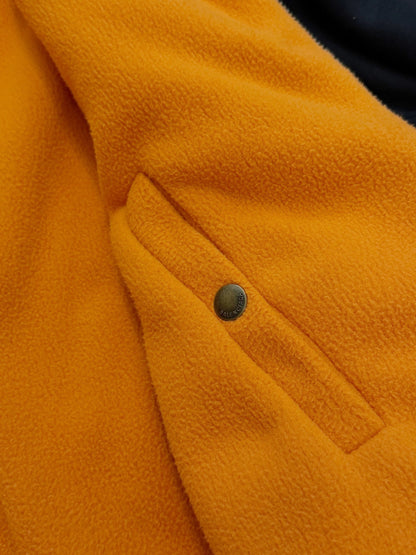Heavy Cotton Fleece Hooded Bomber