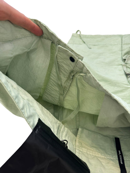 “Puf” Multipocket Mint Parachute Cargo Shorts