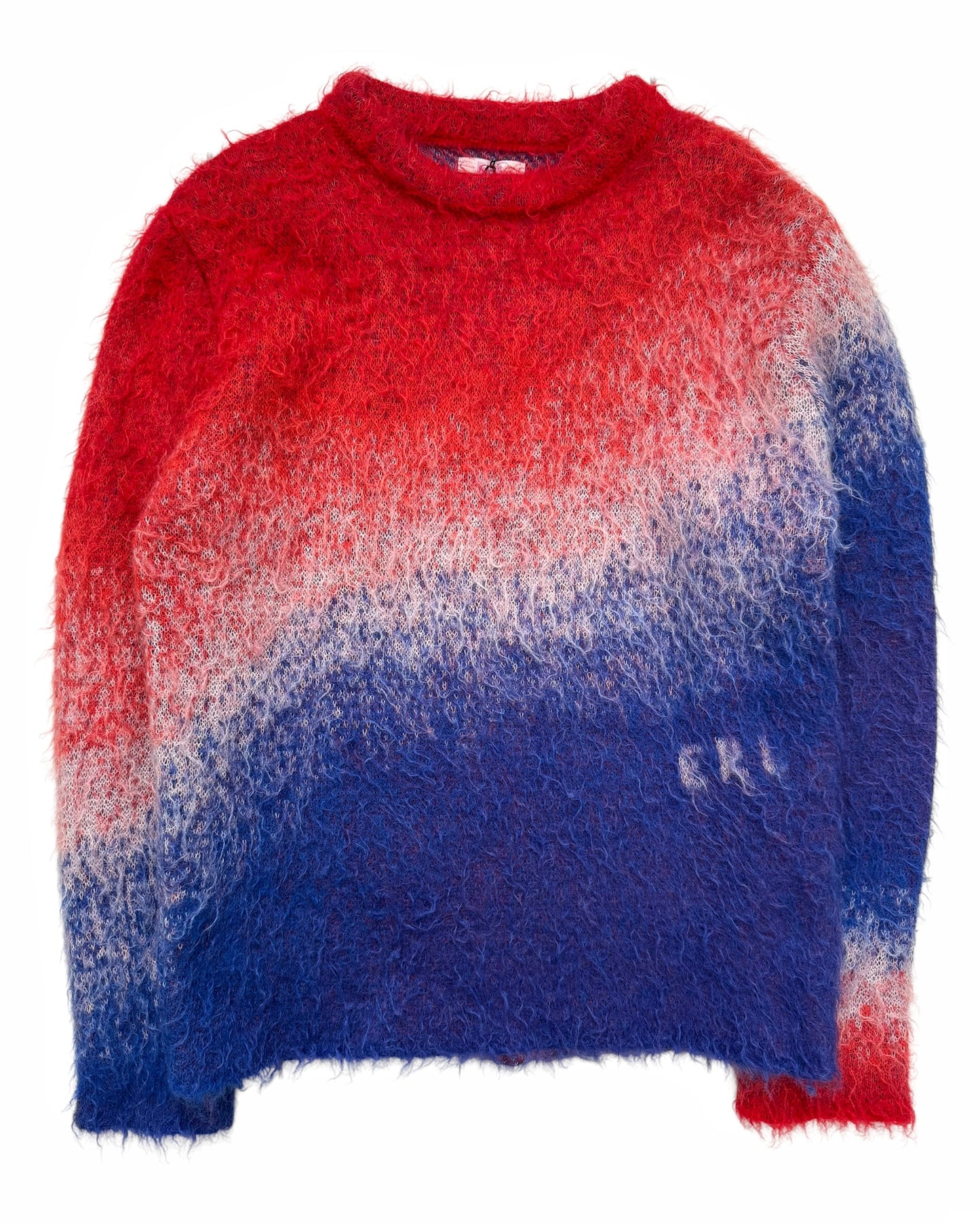 Mohair Gradient Wool Sweater