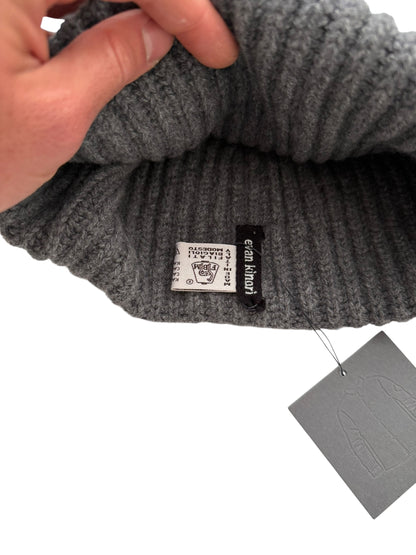 Cashmere Ribbed Beanie