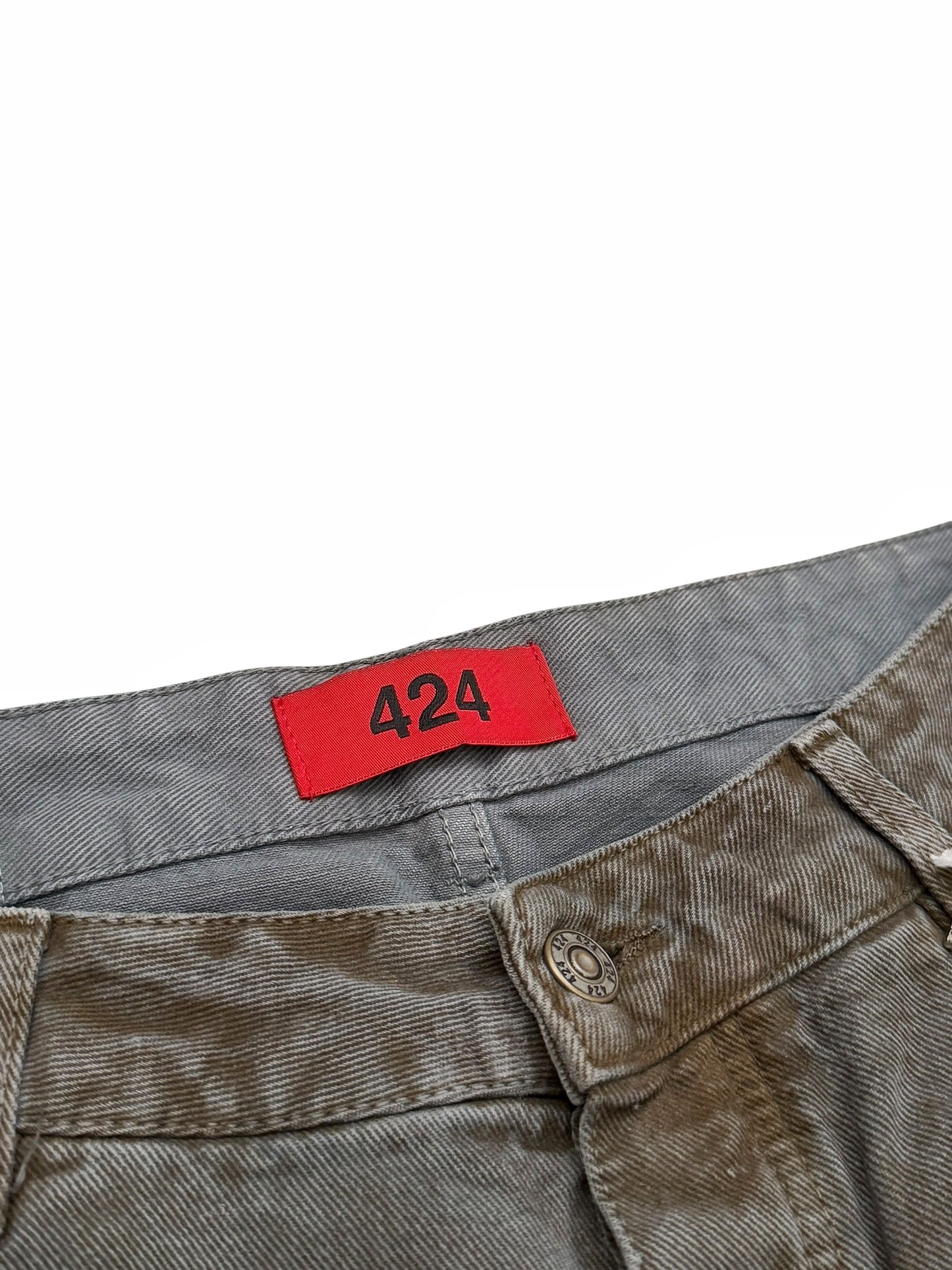 Mud Big Daddy Baggy Distressed Denim Jeans
