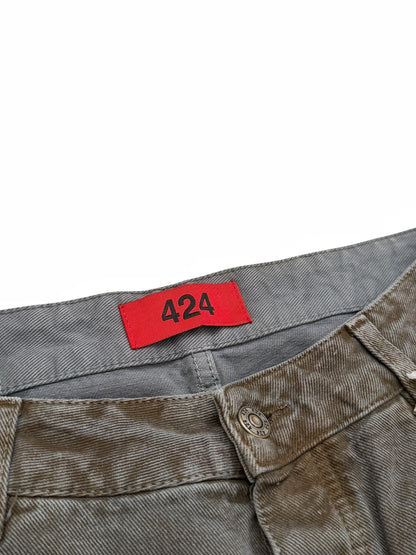 Mud Big Daddy Baggy Distressed Denim Jeans