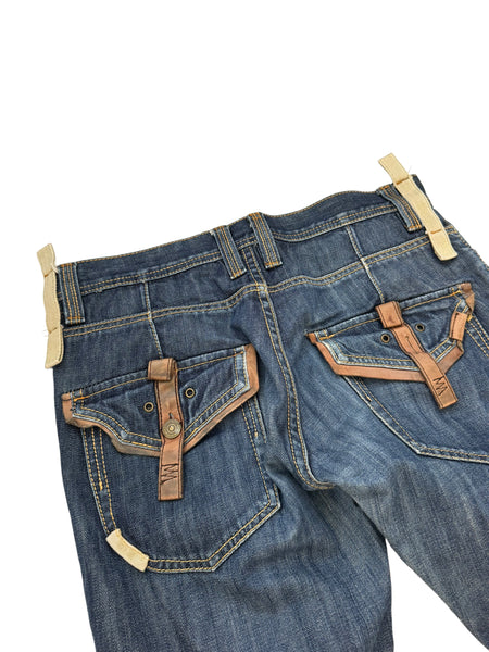 Zip Moto Armor Denim