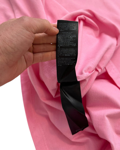 Bebe Rhinestone Crystal Pink Shirt