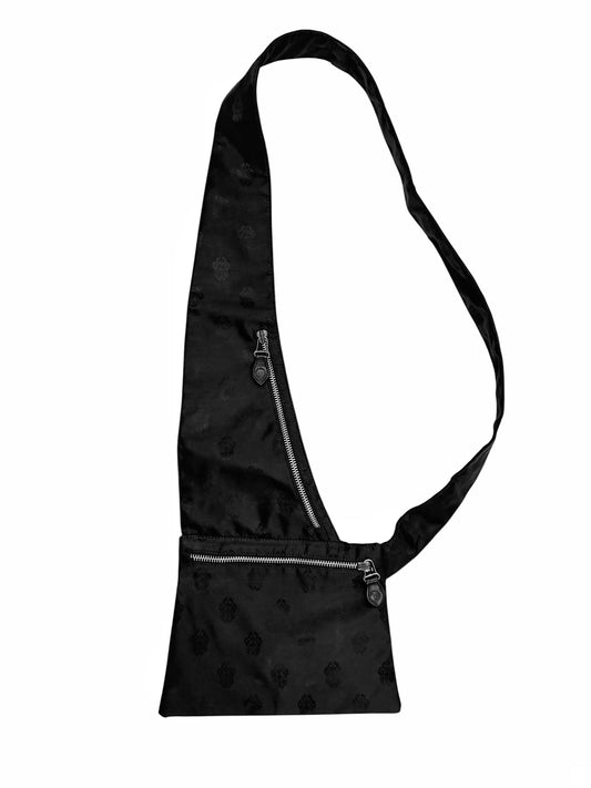 Vintage Nylon Dagger Monogram Holster Sling Bag