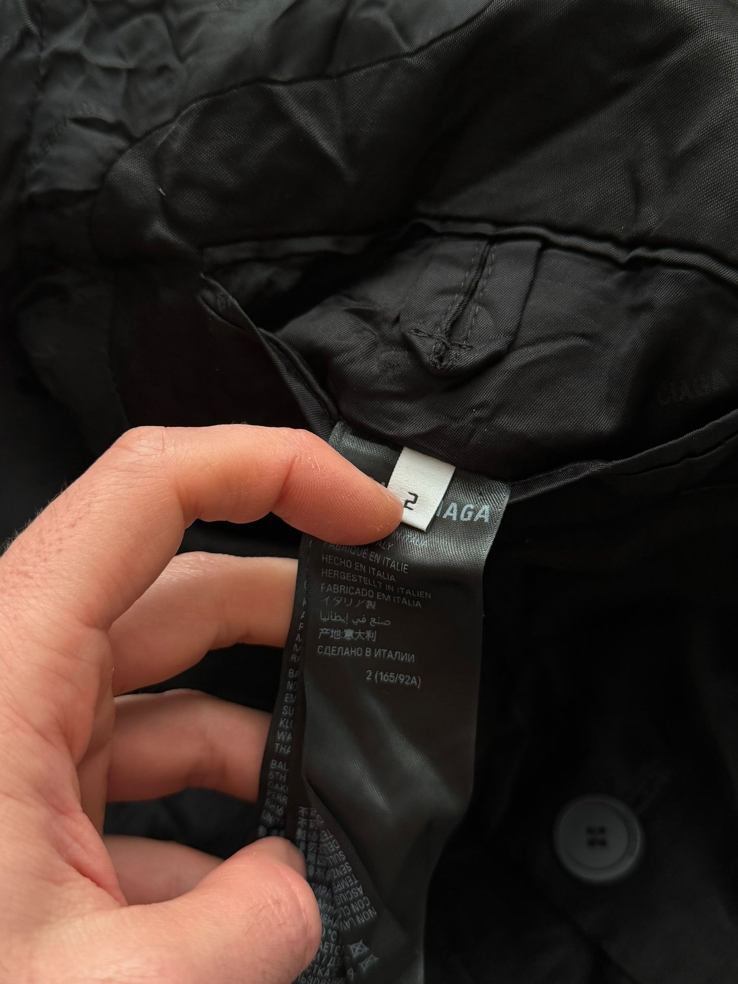 2023 Steroid Double Breasted Jacket (Heavy Satin Cupro)