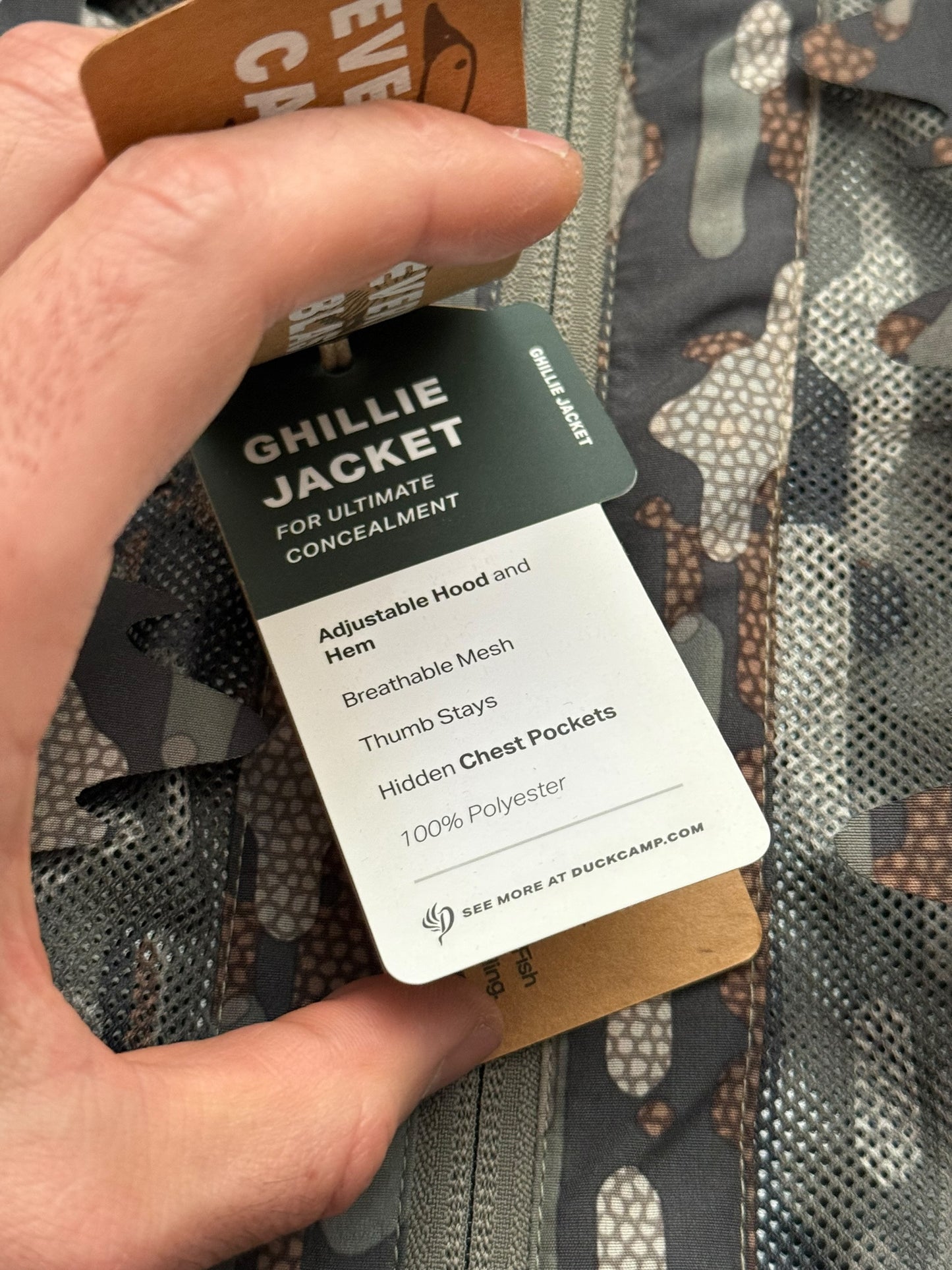 Duck Camp Ghillie Suit Camo Hood