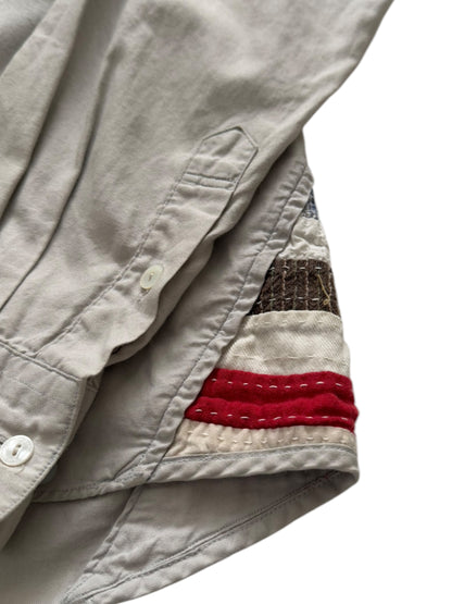 Flag Boro Mandarin Shirt