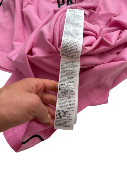2023 Pink Oversized Soccer Jersey Paris Shirt