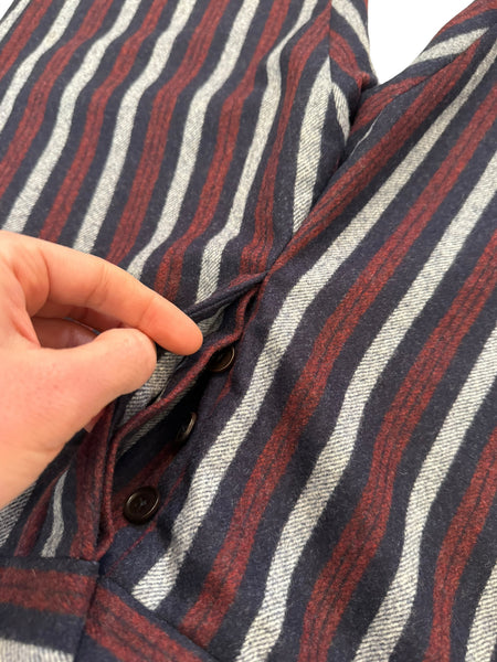 Sample Wool Stripe Slacks