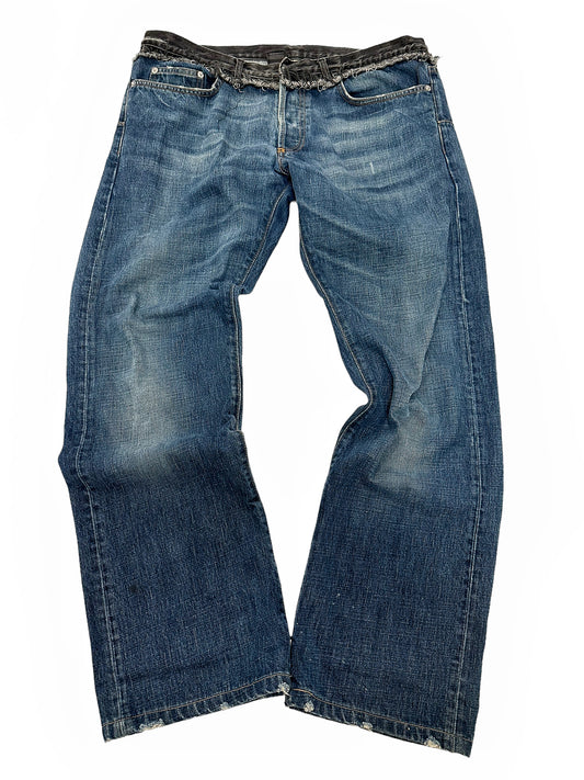 AW06 “Cummerbund” Denim Jeans