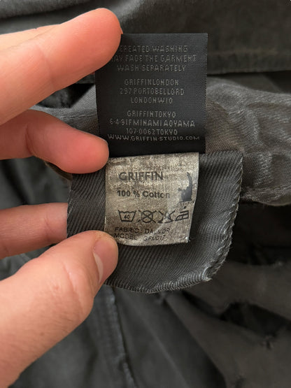 Blade Cut Layer Hooded Jacket