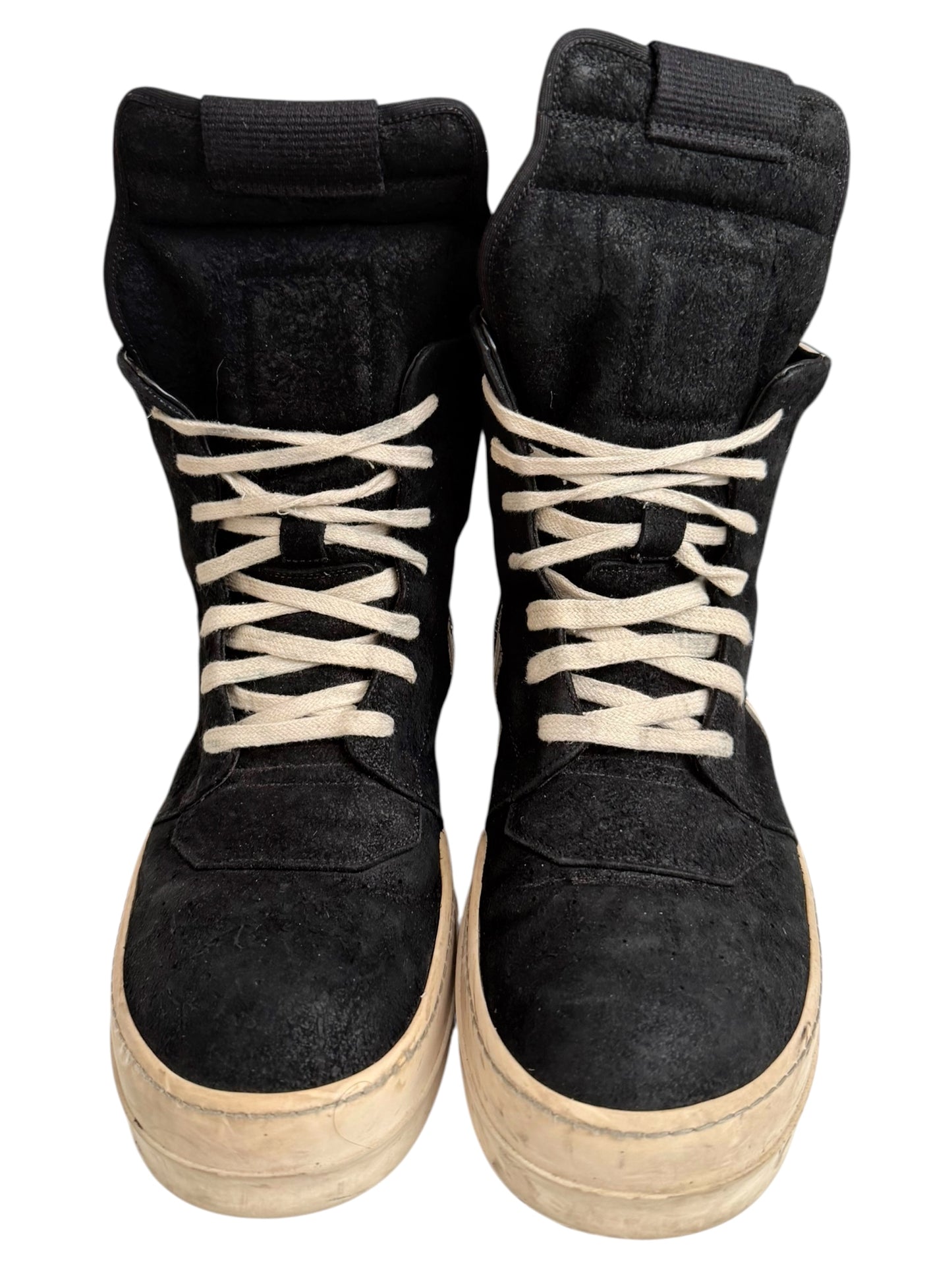 Blistered Suede Leather Geobasket