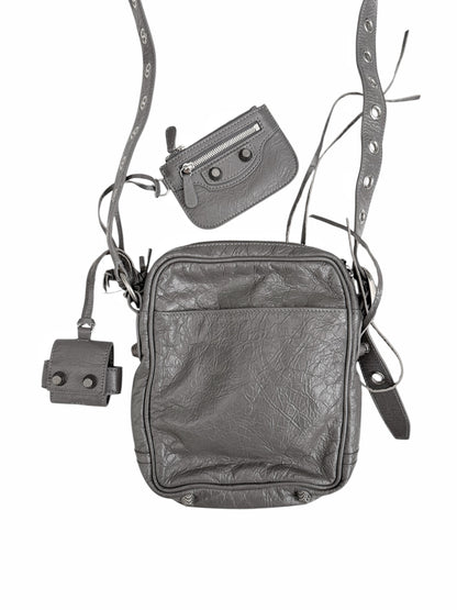La Cagole Crossbody Leather Bag