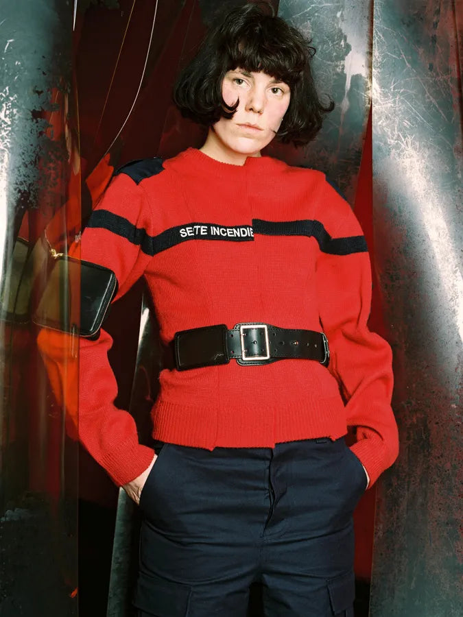 2016 Fire Safety Reconstucted Knit Securite Sweater